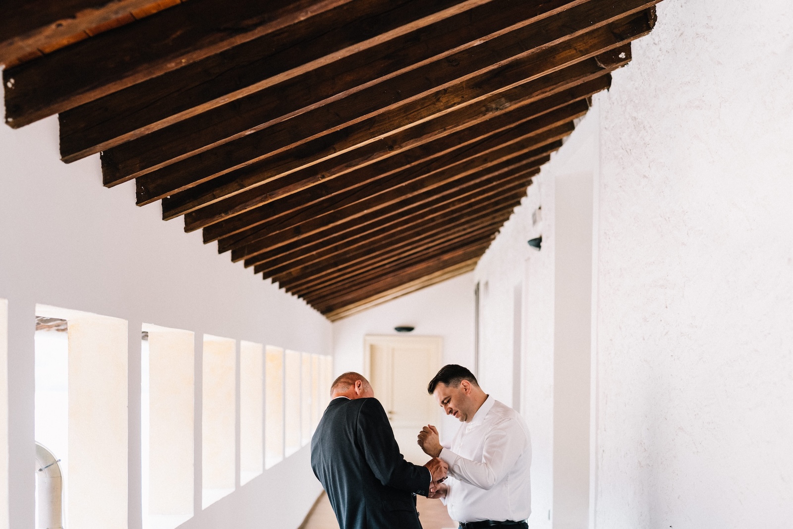 Destination Wedding Castello Oldofredi groom getting ready