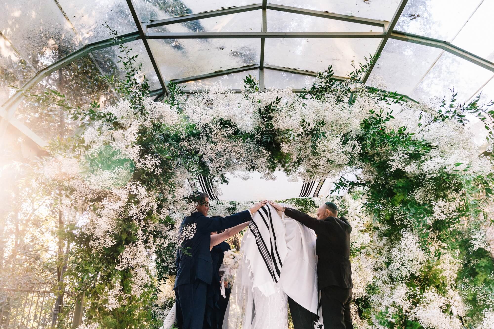 Jewish wedding Rome - Chuppah