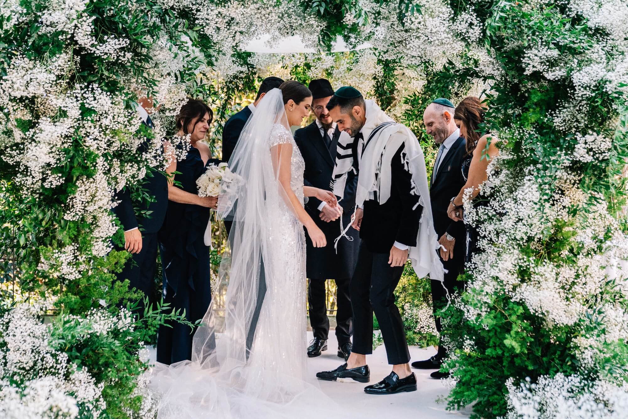 Jewish wedding Rome - breaking of the glass