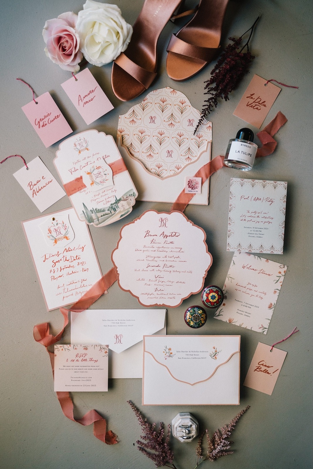 Wedding at Borghi dell'EremoStationary