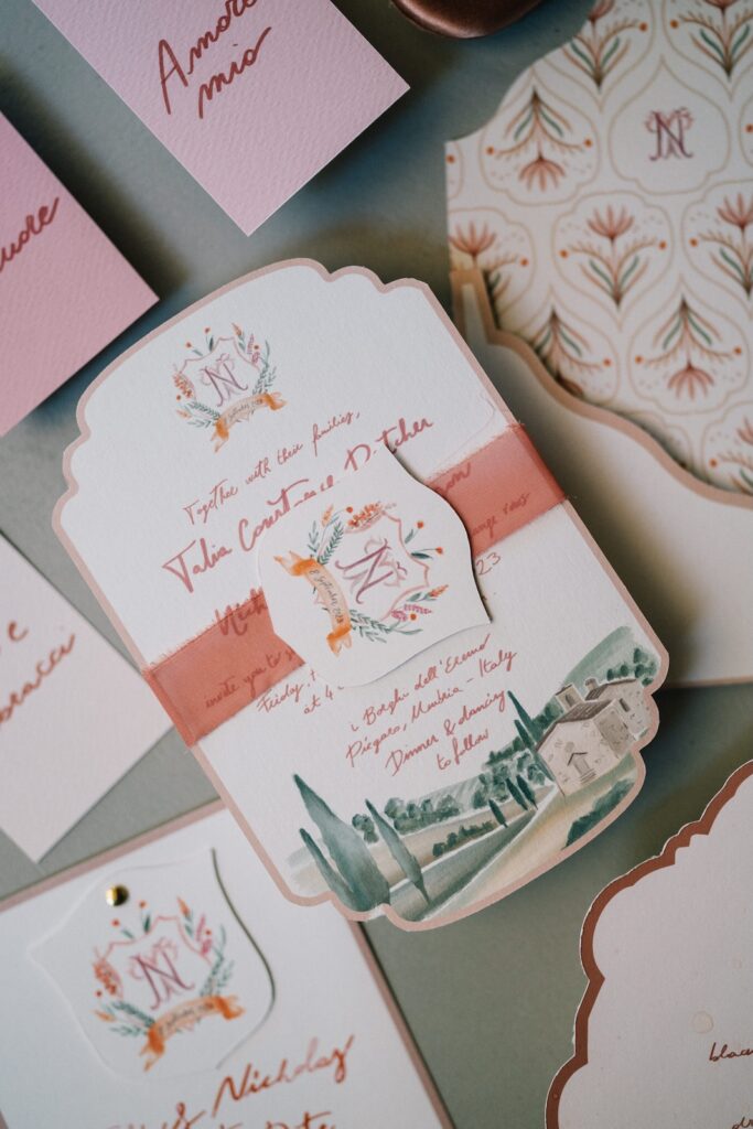 Wedding at Borghi dell'EremoStationary