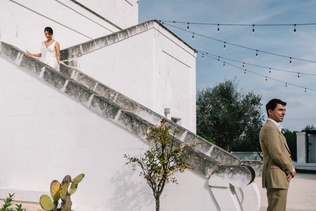 Destination Wedding at Masseria Le Torri in Puglia
first look